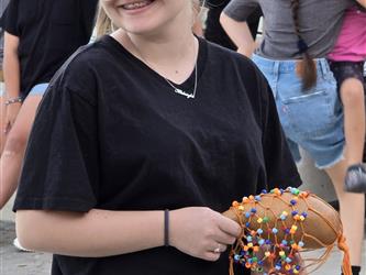 Student Attending School Event