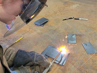 Student Learning to Weld